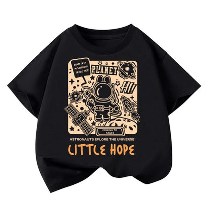 1pcs Summer Boys Car Cartoon Tees Fashion Tops Childrens Short Sleeve Clothes Printed Pattern T-shirts Child Loose Casual Tshirt
