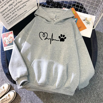 Hot sales Womens Hoodies Casual Printing Sweatshirts Sports Home Pullover Tops Outdoors Korean Style Street Woman Clothing 2026