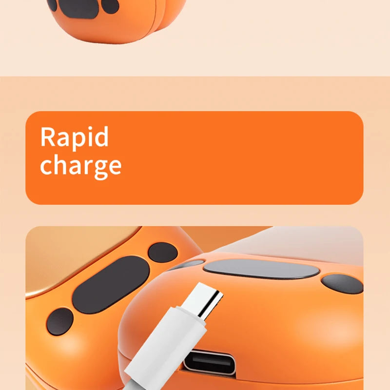 Magnetic Hand Warmer Rechargeable - 4 Colors (Orange/Pink/White/Black) Fast Heating 2-in-1 Pocket Heater for Winter Outdoor