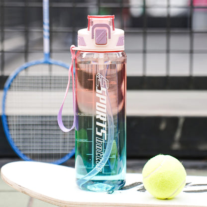 950ml/31oz 700ml/24oz Outdoor Straw Sports Water Bottle for Fitness Suitable Birthday Gifts And Fitness Enthusiasts