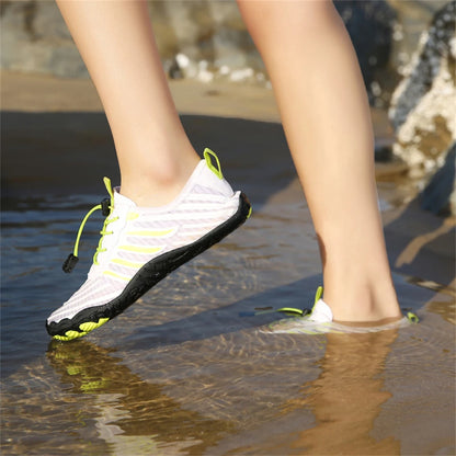 Men Water Shoes Beach Barefoot Swimming Surfing Seaside Aqua Shoes Upstream Wading Sneakers Gym Fitness Hiking Walking Footwear