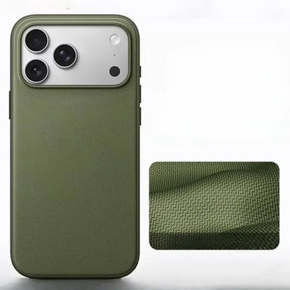 New Original Technology Woven Magnetic Case For iPhone 18 Pro 17 16 15 14 13 Pro Max For Magsafe Wireless Charger Official Cover