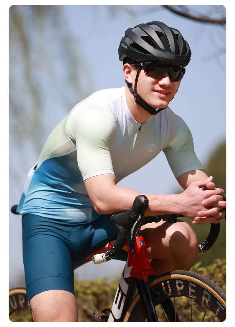 INBIKE Pro Summer Men's Cycling Shorts Bicycle Pants Shock-absorbing Cycling Clothing Mountain Road Bike Tousers With pocket