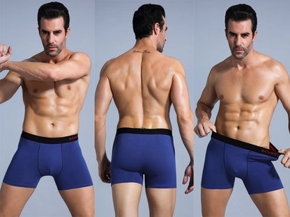5Pcs Men's Panties Cotton Boxer Sexy Man Boxers Underwear Shorts Lots Male Boxershorts Set Family Underpants Brands
