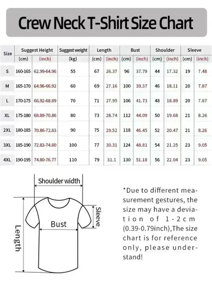 2026 Best-selling Korean Street Pure Cotton Cartoon Printed Round Co mfortable and loose men's and women's T-shirts