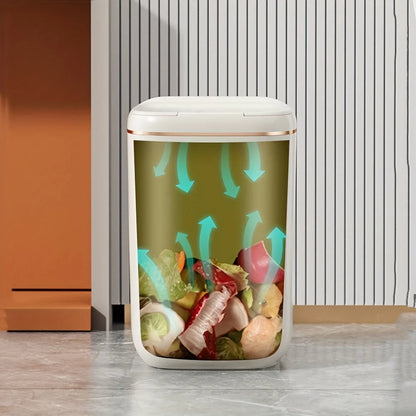 Large Rechargeable Touchless Smart Trash Can - 2022L Kitchen  Living Room Garbage Bin