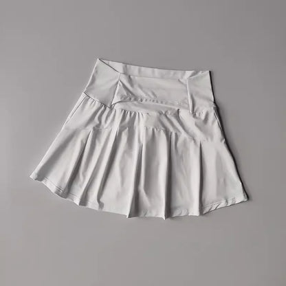 Women's Sport Skort – Lined High-Waist Tennis & Golf Skirt Shorts