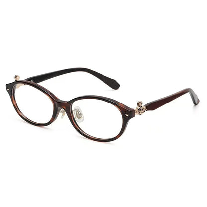 Elliptical Reading Glasses – Fashion Presbyopia Glasses With Anti Blue Light Lenses
