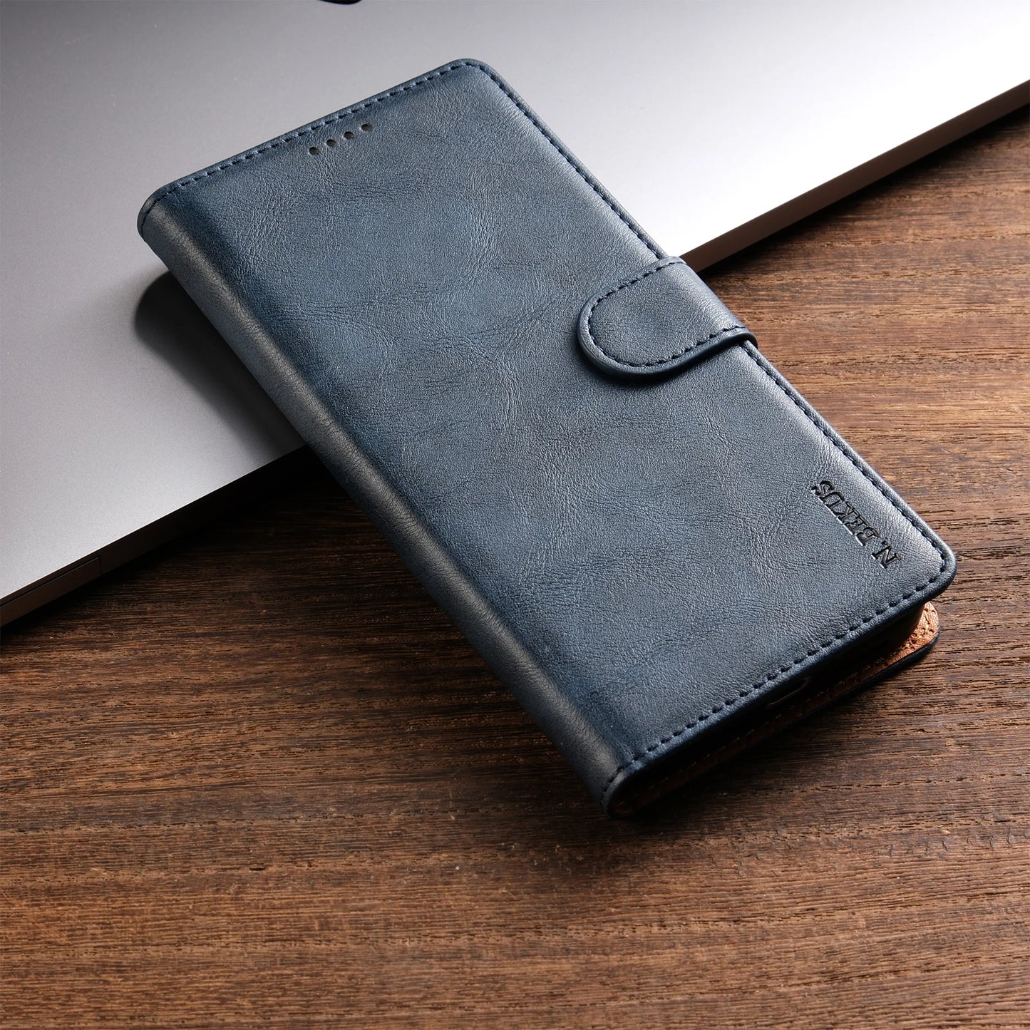 Business Leather Phone Case For Samsung Galaxy S26 S25 S24 S23 Ultra S22 S21 FE S20 S10 Plus Note20 Flip Card Wallet Cover Etui