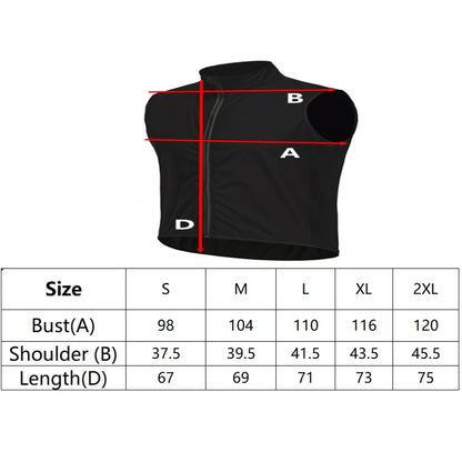 Rsantce Men 3+1 Pocket Windproof Waterproof Lightweight Cycling Sleeveless Jacket Mtb Bicycle Jersey Clothing Reflectiv Vest