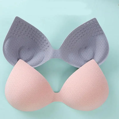 Latex Bra Pads – Push Up Breast Enhancer Pads | Wire Free, Breathable, Strapless
