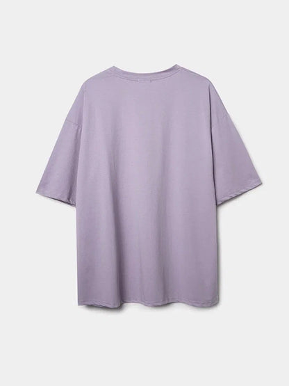 Bornladies Womens Cotton Poker Card T-Shirt - Casual O-Neck Short Sleeve Top