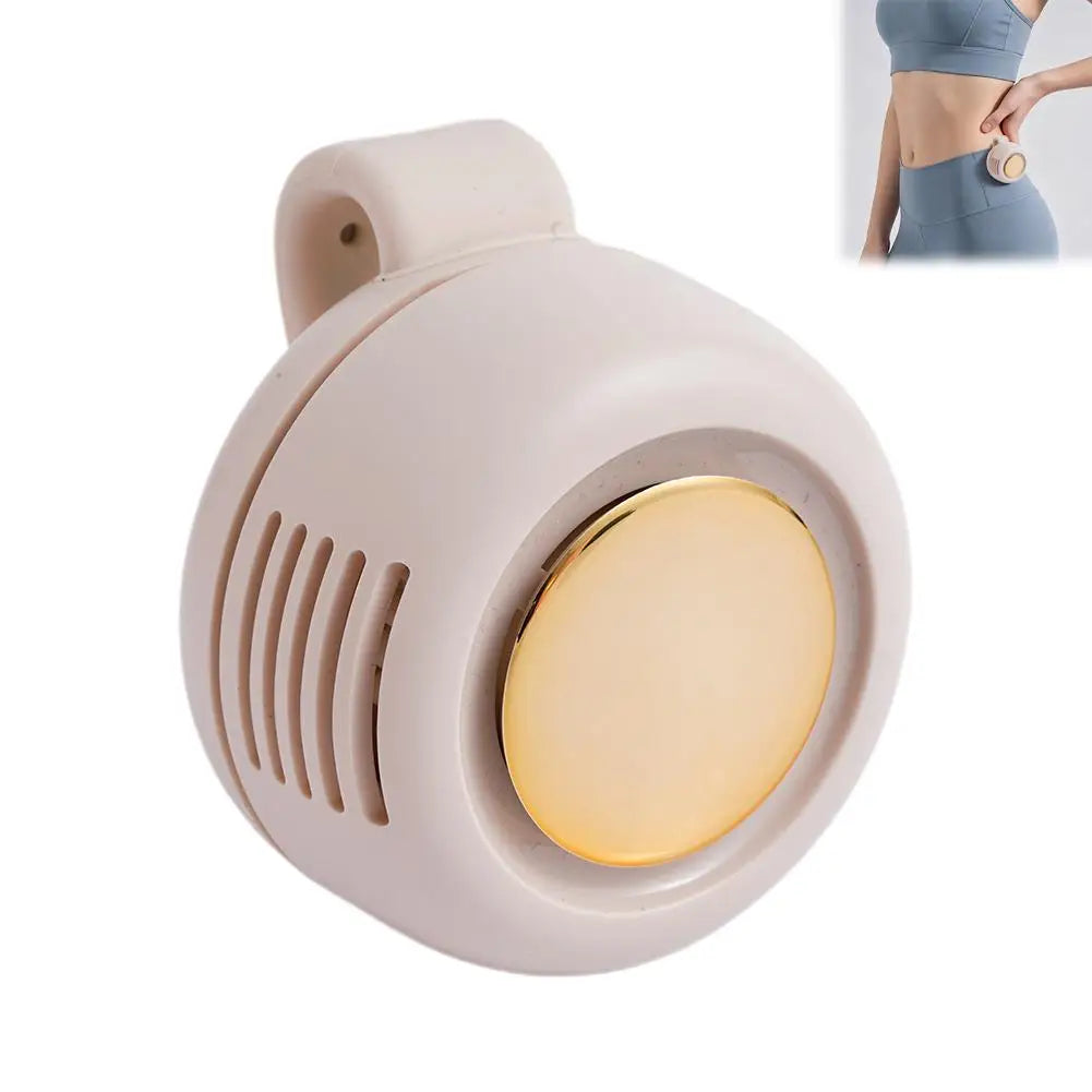 Portable Fan Clip-on Wearable Neck Fan 3-speed Belt Fan Powered By Rechargeable Battery USB Rechargeable Pocket Fan 360 Degree