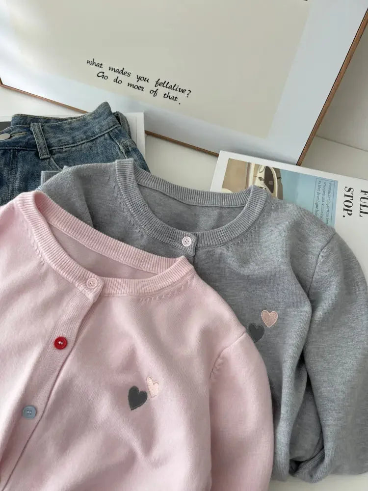 Fashion Versatile Women Sweater 2026 Autumn Winter Elegant Embroidered Women Knit Cardigan Long Sleeve Unique Colorful Buttons