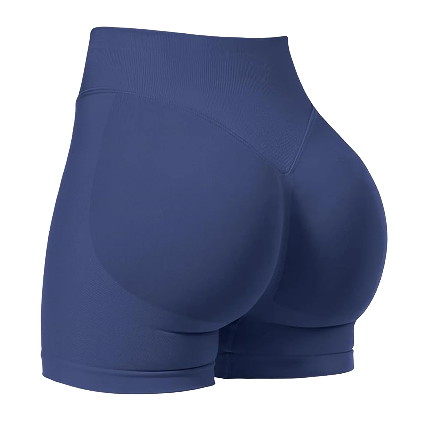 ZHEJIN Seamless Women Yoga Shorts High Waist Workout Gym Shorts Scrunch Butt Lift Biker Shorts Tummy Control Push Up Fitness