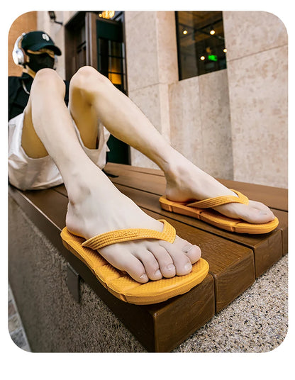 Fashion Black Massage Slippers Men Flip Flops Sale Big Size 50 Casual Slides Men Non Slip Beach Slippers for Men Chanclas Hombre