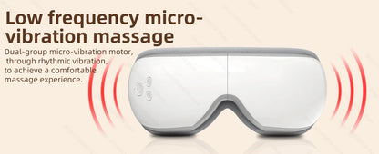 Heated Smart Vibration Eye Massager Airbag Compress Eye Care Instrument Bluetooth Music Eye Massage Sleepping Mask Relax Fatigue