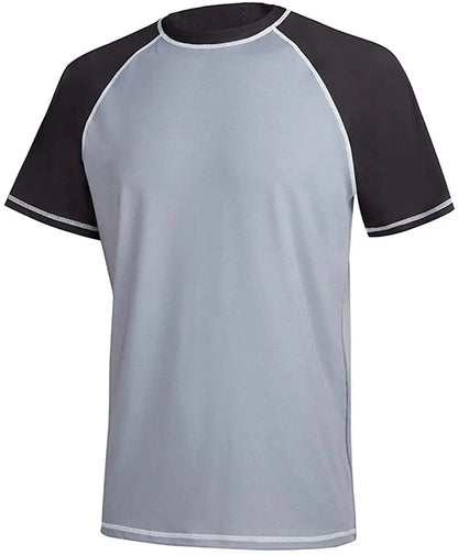 Men's UPF 50+ Beach T-Shirt – Quick-Dry Surf & Swim Top