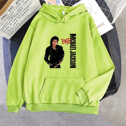 Michael Jackson Graphic Hoodies Long-sleeved Fashion Sweatshirts for Boys/girls Unisex Graphic Printing Moletom New Pullovers