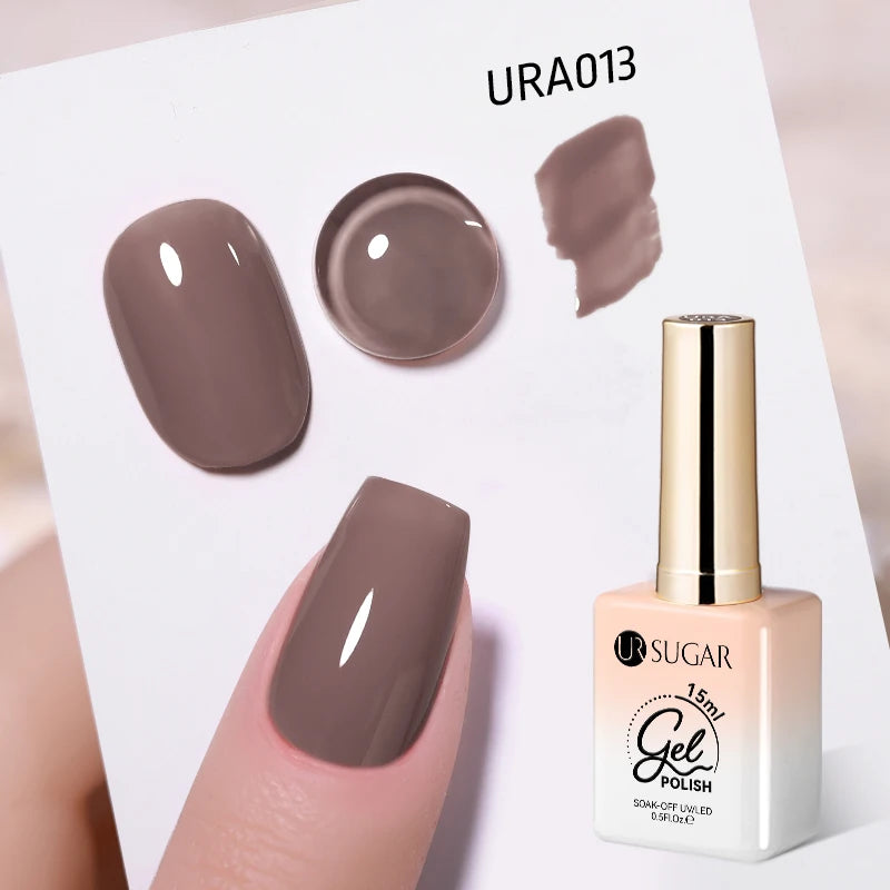 Jelly Gel Polish - Eco Friendly Semi Permanent UV LED Nail Polish for Salon Use