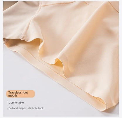 Cooling Boxer Tummy Control Pants Breathable Tight Women Safety Pants Shaping Hip Lifting Adjustable High Waist
