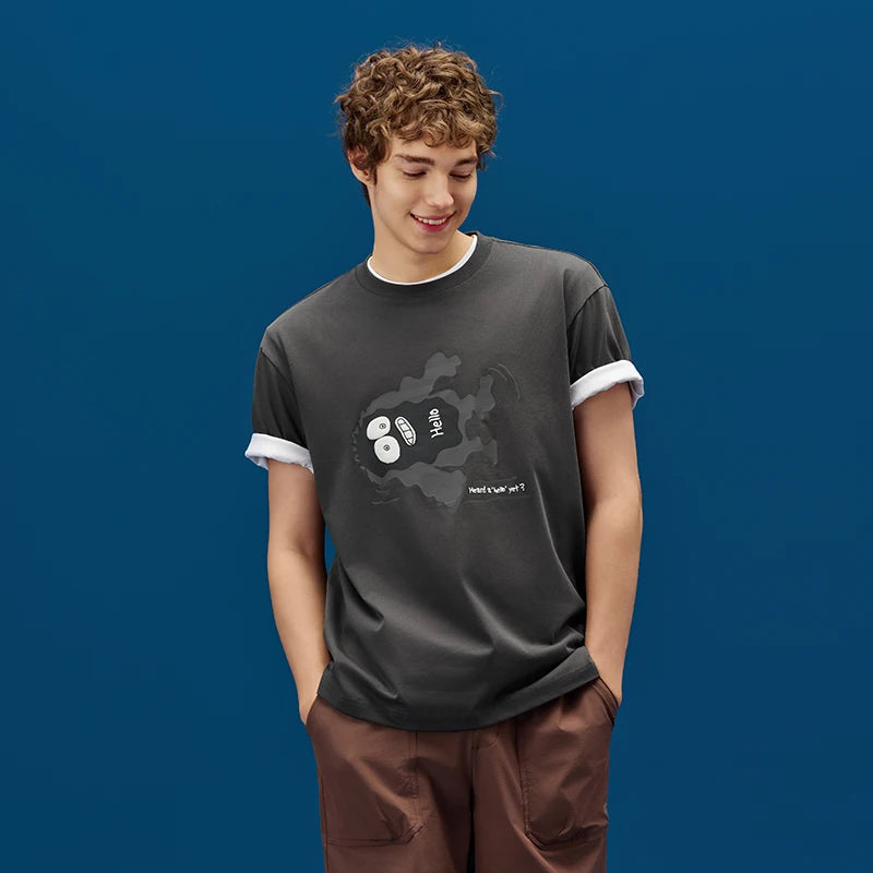Men's Quick-Dry Cool-Feel T-Shirt – Short Sleeve Summer Tee