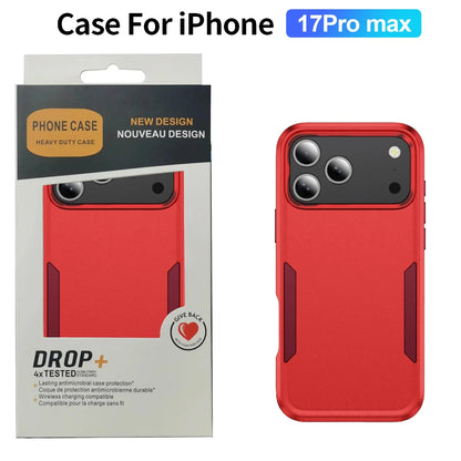 OTT-Box Rugged Defender Case for IPhone 17 Pro Max Air 16 15 14 Plus 13 12 for MagSafe Hybrid Dual Layer Armor Protect Cover