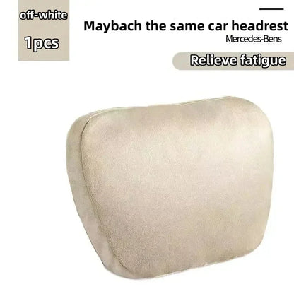 Car Headrest Pillow – Adjustable Neck Rest Cushion | Soft Universal Maybach Style