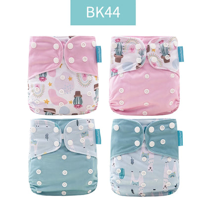 Washable Pocket Diaper – Adjustable Reusable Baby Diaper Cover | Absorbent Ecological Nappy