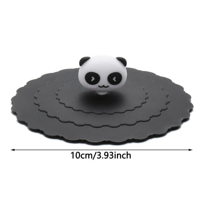 Silicone Cup Lids – Cute 10cm Leakproof Heat-Resistant Mug Covers