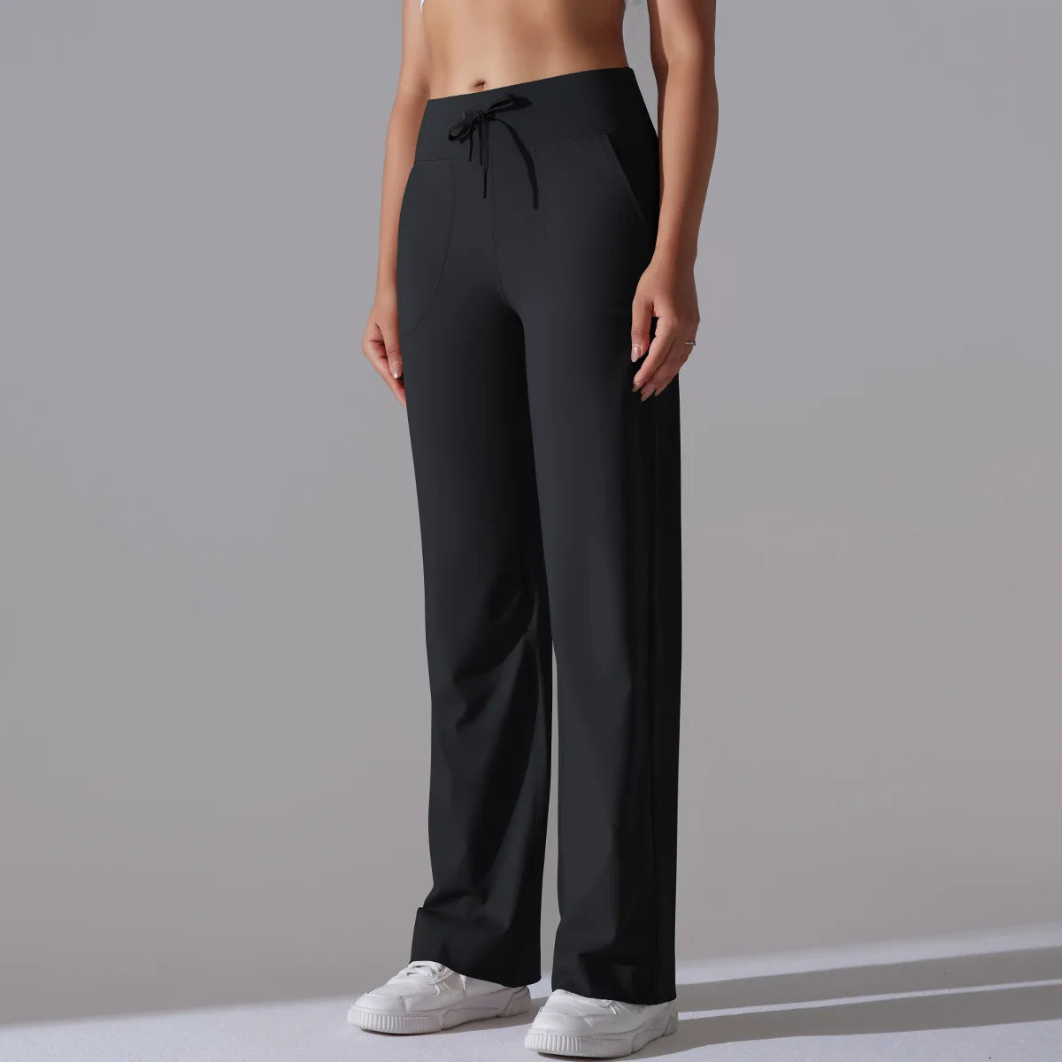 Yoga Straight Leg Sweatpant Straight Leg Women's Loose Tracksuit Pants Wide Leg Outdoor Gym Runing Casual Tracksuit Pants