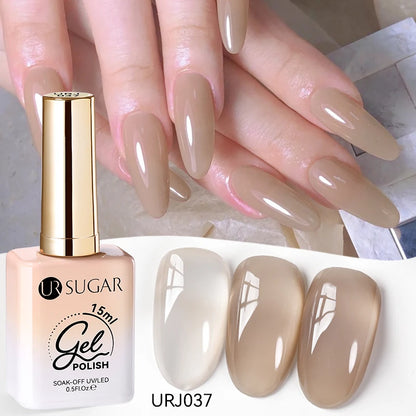 Jelly Gel Polish - Eco Friendly Semi Permanent UV LED Nail Polish for Salon Use