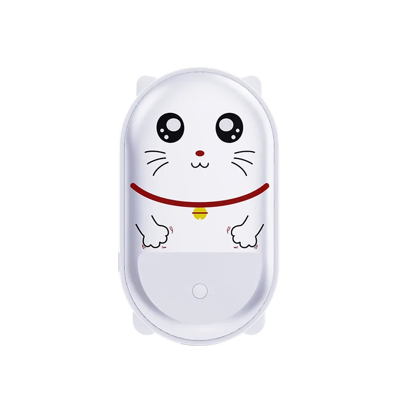 Cute Pet Shaped Electric Hand Warmer USB Charging Portable Waterless Hot Water Bag Dual Purpose 3000mAh Power Bank 2-in-1