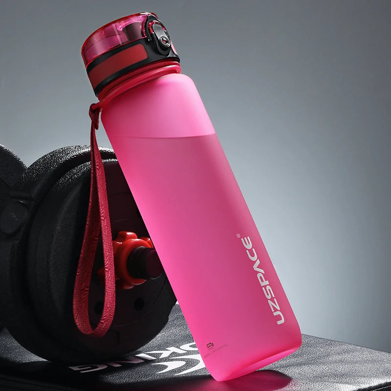 Sports Water Bottle - Leakproof Shaker Portable Gym Bottle | BPA Free Tritan Plastic