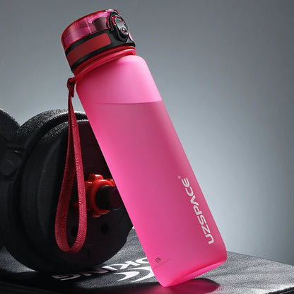 Sports Water Bottle - Leakproof Shaker Portable Gym Bottle | BPA Free Tritan Plastic