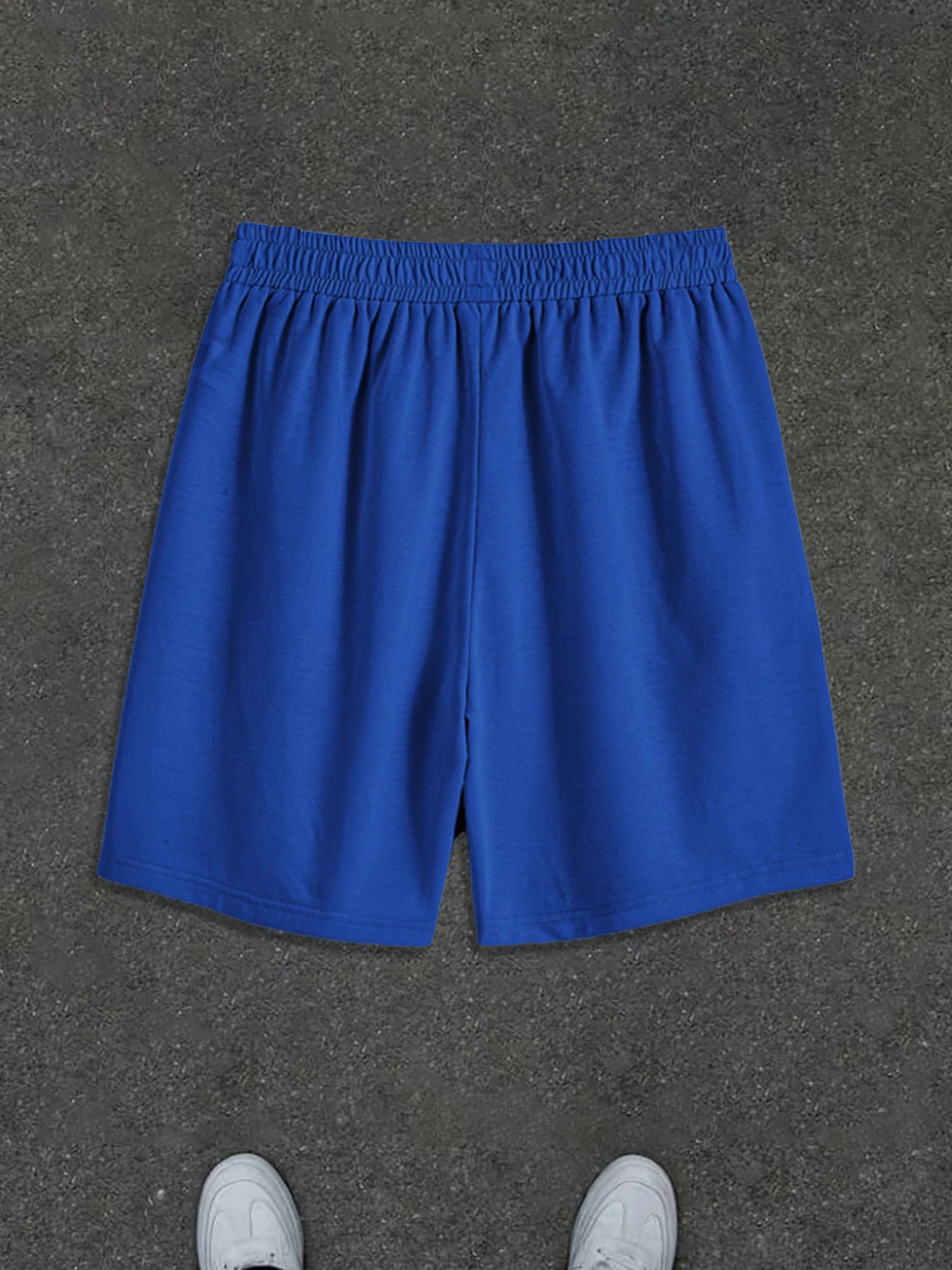 Men's Summer High-Street Style Printed Knit Shorts: Casual, Sporty, and Streetwear Shorts