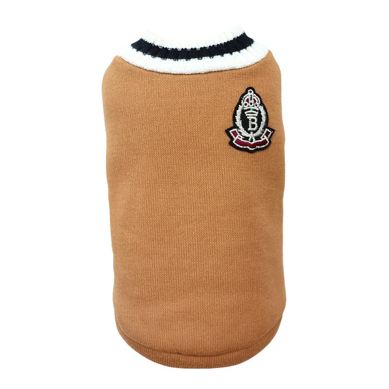 Cat Dog Sweater Pullover Winter Pet Clothes for Small Dogs Cat Vest Puppy Jacket Pet Cat Clothing Kitty Costume Ubranka Dla Psa
