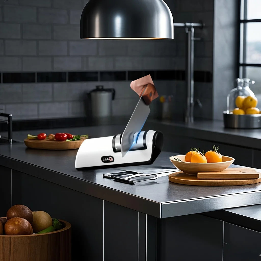 Electric Knife Sharpener – Automatic Multifunctional Kitchen Sharpener