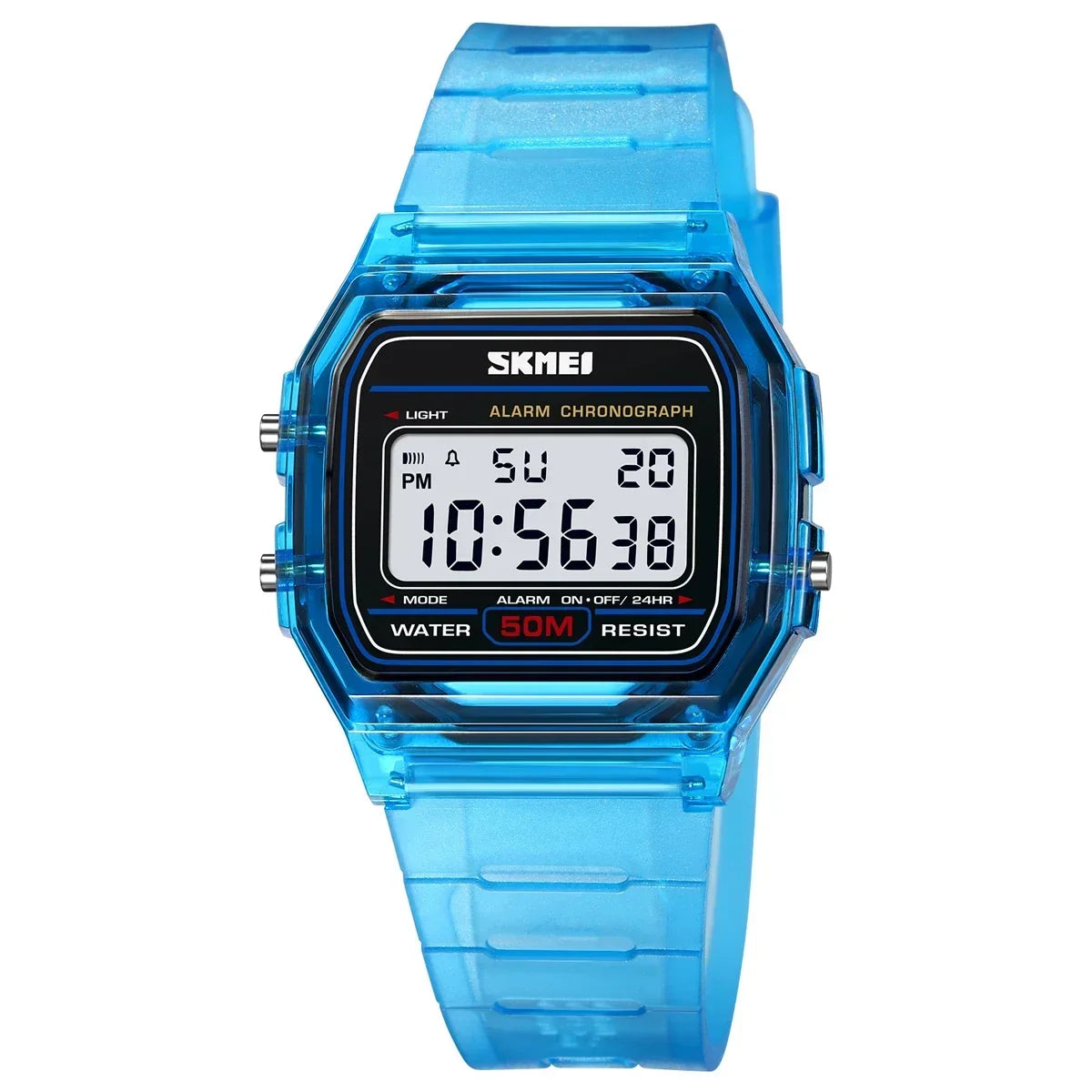 SKMEI 2056 Waterproof Sports Watch - Digital Countdown Wristwatch for Men and Women - ZOOMNSTORE