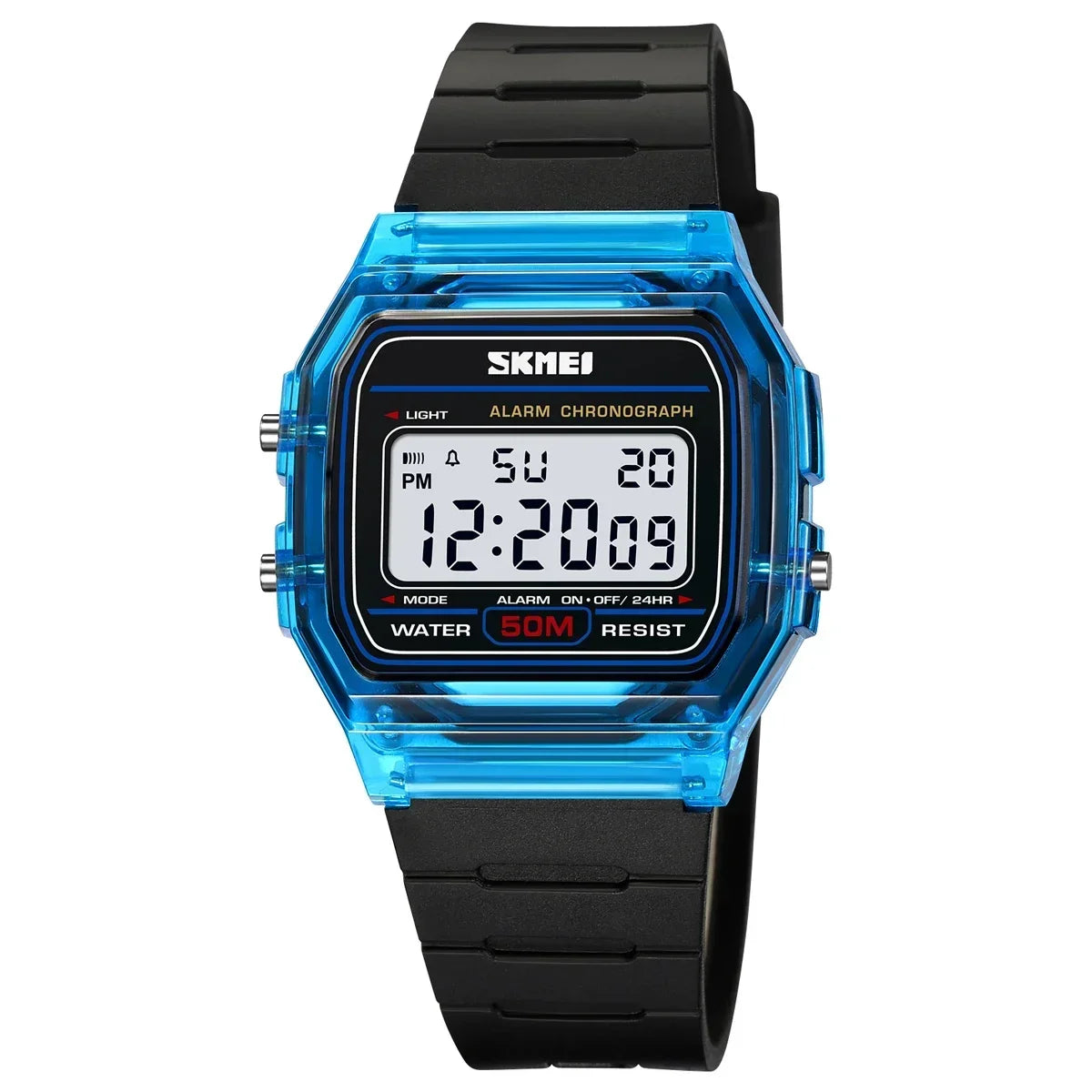 SKMEI 2056 Waterproof Sports Watch - Digital Countdown Wristwatch for Men and Women - ZOOMNSTORE