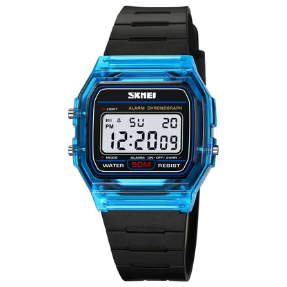 SKMEI 2056 Waterproof Sports Watch - Digital Countdown Wristwatch for Men and Women - ZOOMNSTORE