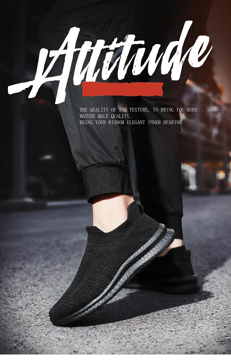 Men Sneakers Shoes For Men Lightweight Tenis Comfortable Mesh Breathable Casual Shoes Outdoor Walking Gym Shoes Size 39-46