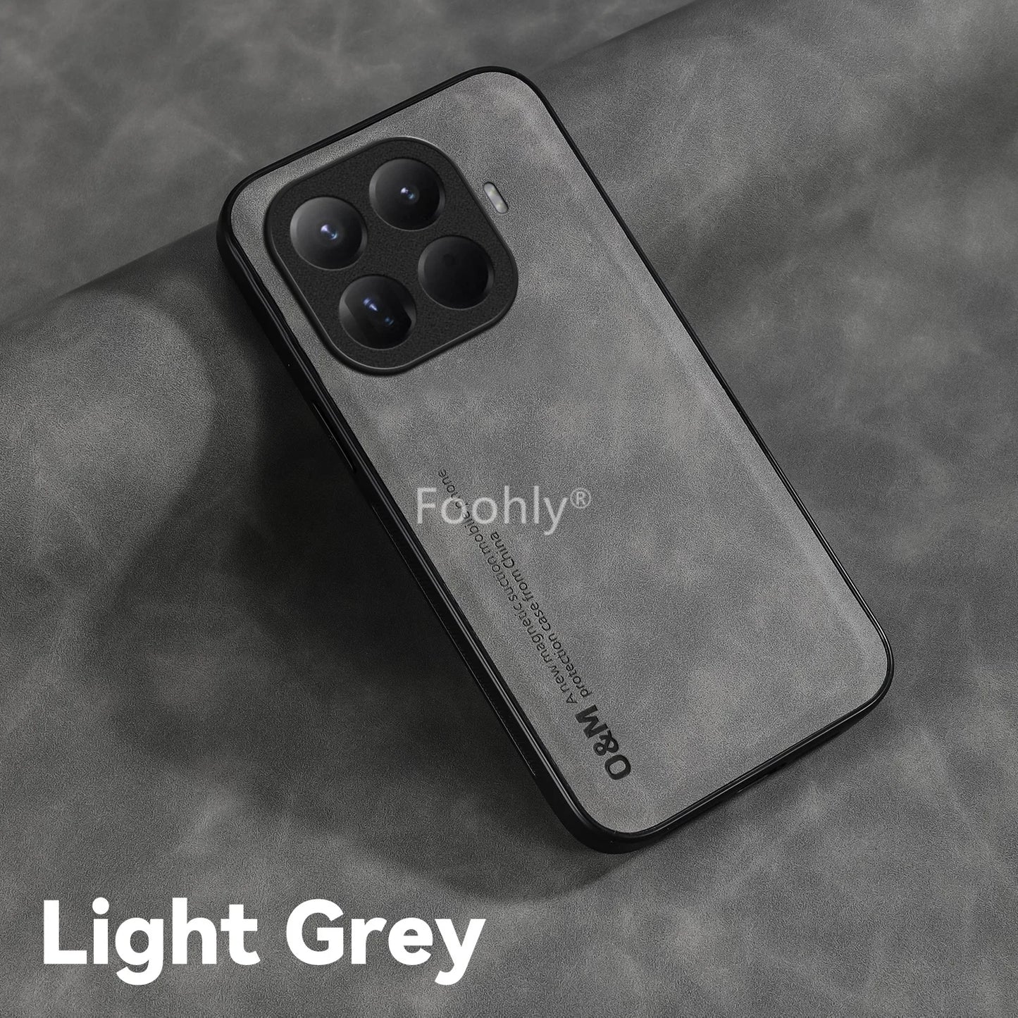 Nubuck Leather Shockproof Magnetic Case for Xiaomi 17T Pro 5G Mi 15T Protective Cover Back Shell Coque Funda