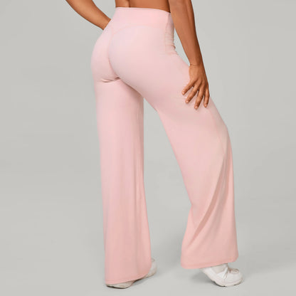 Women Yoga Pants – Soft Stretchy Fabric Full Length Leggings With Elastic Waist