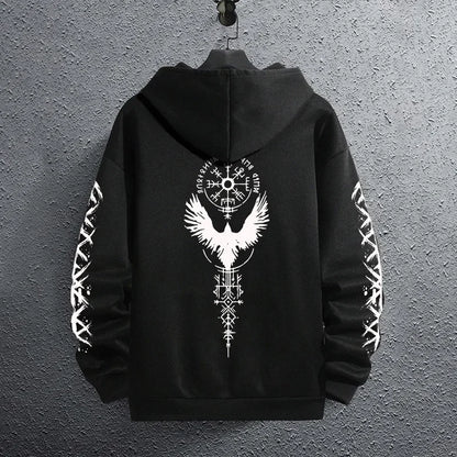 2025 Brand New Black Sweatshirts Autumn Winter Male Daily Casual Sporty Jogging Hoodie Men's Outwear Fashion Pullover