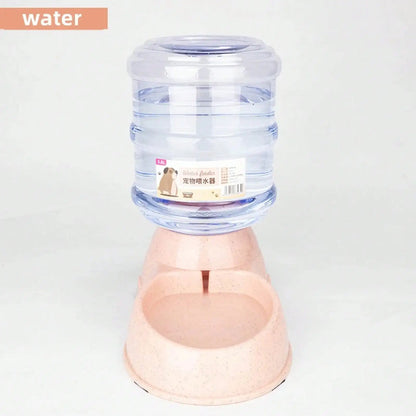 Large Capacity Pet Feeder Bowls Small Dog Food Bowl Automatic Water Dispenser Cat Bowls Pets Feeding Bowls Drink Water Bowl