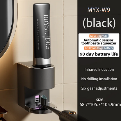 Automatic Wall-Mounted Toothpaste Squeezer - Electric Bathroom Accessory for Kids  Adults - ZOOMNSTORE