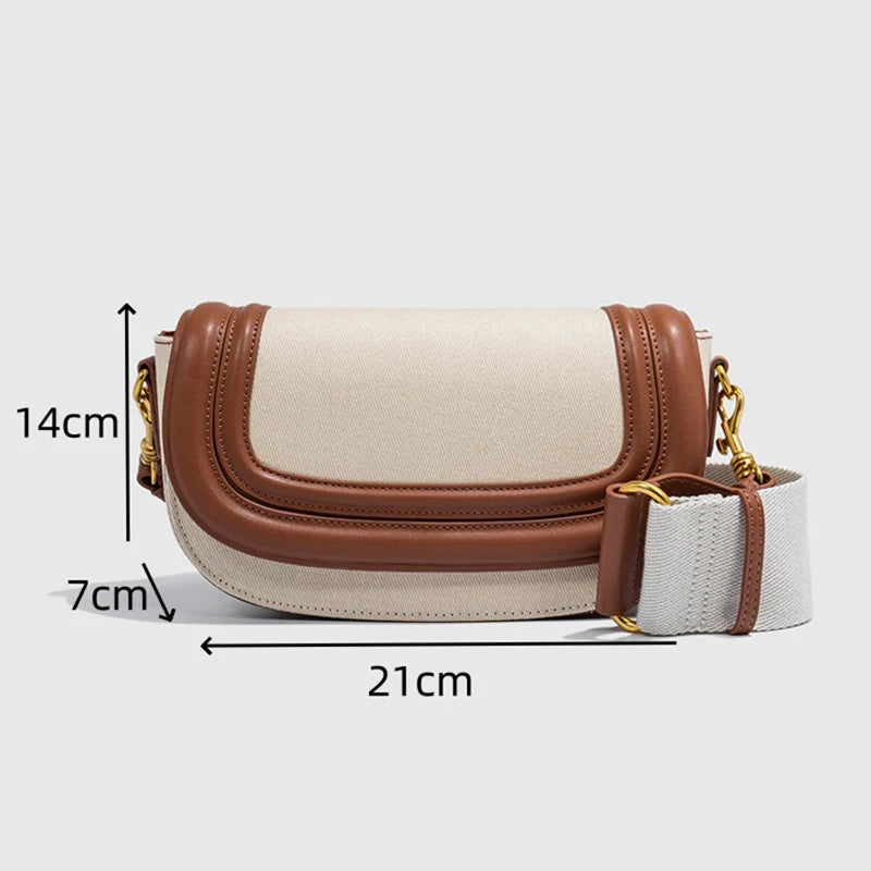 Women Shoulder Bag With Wide Strap - Lightweight PU Tote Handbag For Everyday Carry