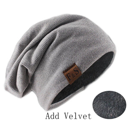 Knitted Beanie Hat – Fashion Bonnet Soft Turban Hip Hop Beanie For Men Women