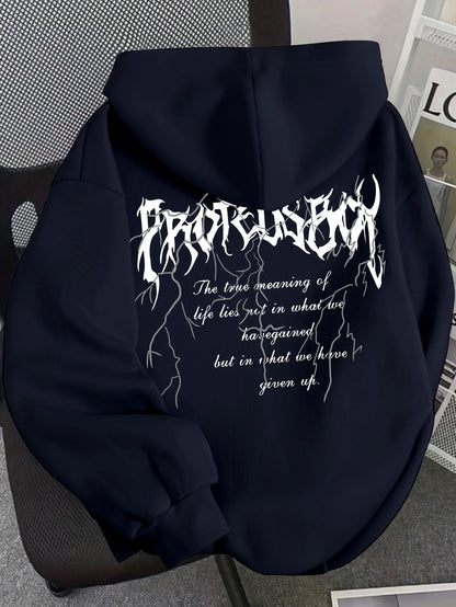 Women's fashionable hooded sweatshirt with fashionable creative design and English letters hoodie sweatshirt hoodie